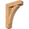 Ekena Millwork Thorton Craftsman Smooth Bracket w/ Offset Brace, Western Red Cedar, 7 1/2"W x 28"D x 36"H BKT0806X28X36THR04SWR - alternate 1